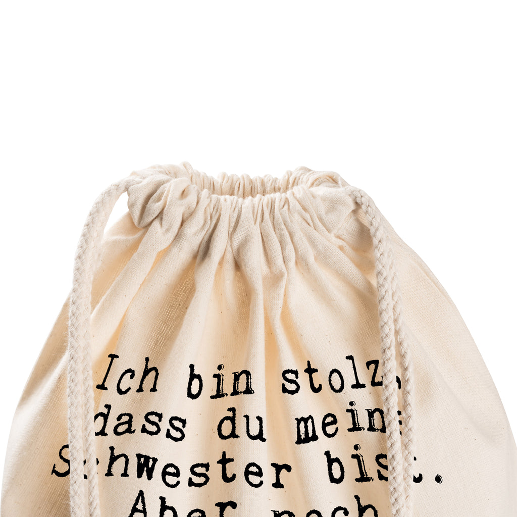 Sportbeutel Sprüche und Zitate Ich bin stolz, dass du meine Schwester bist. Aber noch stolzer bin ich, dass du die Tante meiner Kinder bist. Sportbeutel, Turnbeutel, Beutel, Sporttasche, Tasche, Stoffbeutel, Sportbeutel Kinder, Spruch, Sprüche, lustig, Weisheiten, Zitate, Spruch Sprüche Weisheiten Zitate Lustig Weisheit Worte