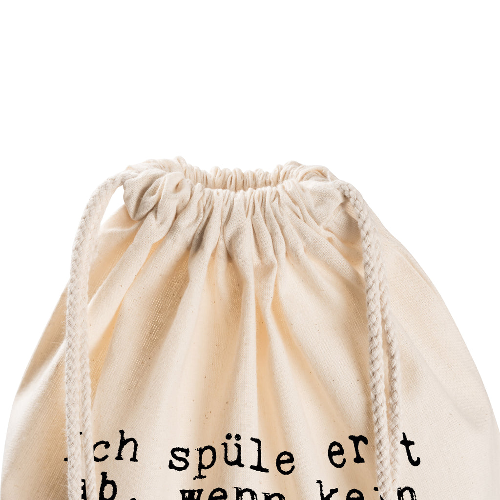 Sportbeutel Sprüche und Zitate Ich spüle erst ab, wenn kein Löffel mehr zum Brot schneiden vorhanden ist. Sportbeutel, Turnbeutel, Beutel, Sporttasche, Tasche, Stoffbeutel, Sportbeutel Kinder, Spruch, Sprüche, lustig, Weisheiten, Zitate, Spruch Sprüche Weisheiten Zitate Lustig Weisheit Worte