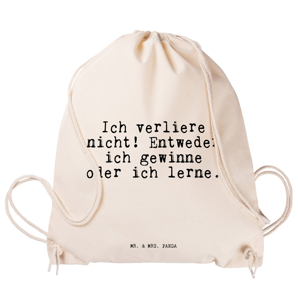 Sportbeutel Sprüche und Zitate Ich verliere nicht! Entweder ich gewinne oder ich lerne. Sportbeutel, Turnbeutel, Beutel, Sporttasche, Tasche, Stoffbeutel, Sportbeutel Kinder, Spruch, Sprüche, lustig, Weisheiten, Zitate, Spruch Sprüche Weisheiten Zitate Lustig Weisheit Worte