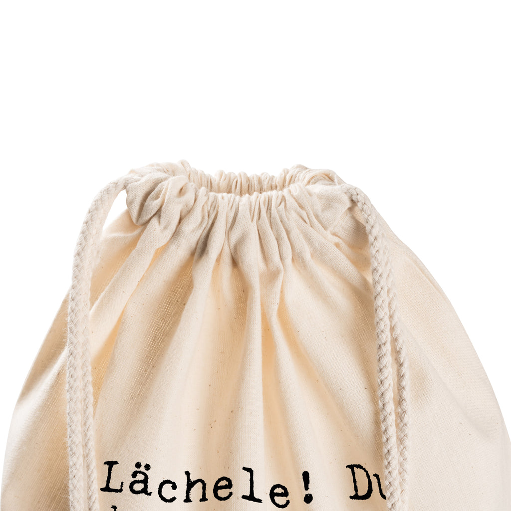 Sportbeutel Sprüche und Zitate Lächele! Du kannst sie nicht alle töten... Sportbeutel, Turnbeutel, Beutel, Sporttasche, Tasche, Stoffbeutel, Sportbeutel Kinder, Spruch, Sprüche, lustig, Weisheiten, Zitate, Spruch Sprüche Weisheiten Zitate Lustig Weisheit Worte