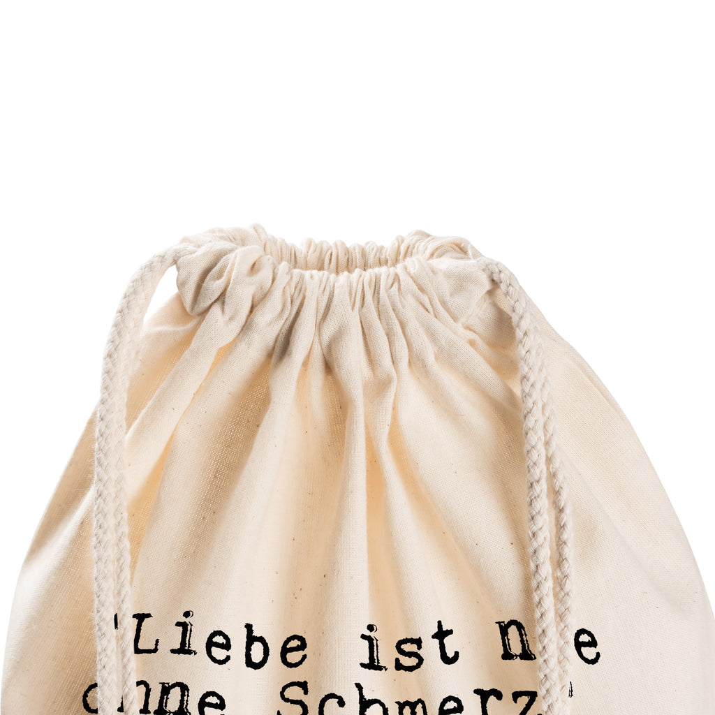 Sportbeutel Sprüche und Zitate "Liebe ist nie ohne Schmerz", sagte der Hase und umarmte den Igel. Sportbeutel, Turnbeutel, Beutel, Sporttasche, Tasche, Stoffbeutel, Sportbeutel Kinder, Spruch, Sprüche, lustig, Weisheiten, Zitate, Spruch Sprüche Weisheiten Zitate Lustig Weisheit Worte