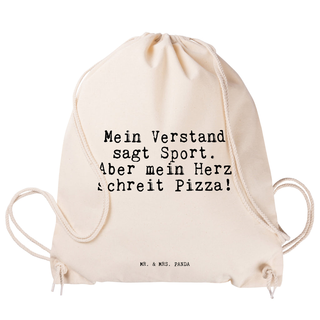 Sportbeutel Sprüche und Zitate Mein Verstand sagt Sport. Aber mein Herz schreit Pizza! Sportbeutel, Turnbeutel, Beutel, Sporttasche, Tasche, Stoffbeutel, Sportbeutel Kinder, Spruch, Sprüche, lustig, Weisheiten, Zitate, Spruch Sprüche Weisheiten Zitate Lustig Weisheit Worte