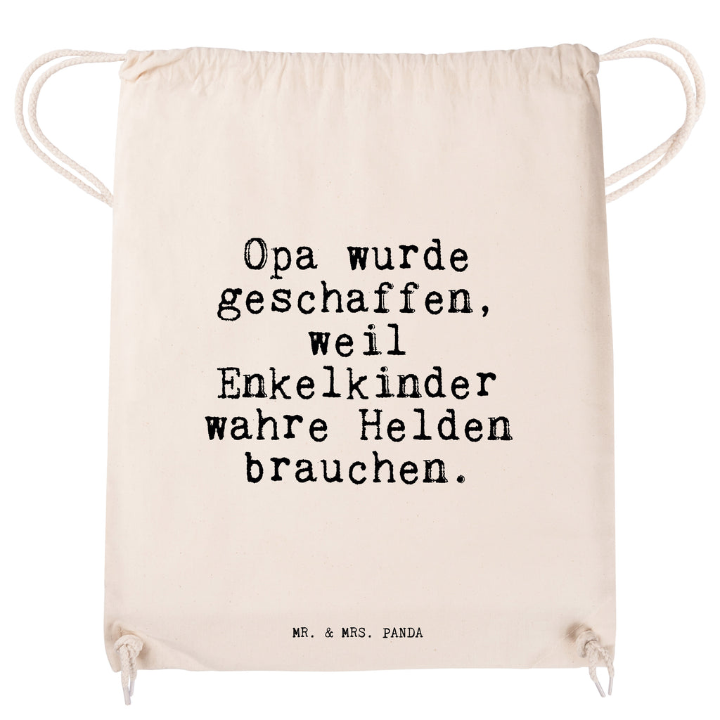 Sportbeutel Sprüche und Zitate Opa wurde geschaffen, weil Enkelkinder wahre Helden brauchen. Sportbeutel, Turnbeutel, Beutel, Sporttasche, Tasche, Stoffbeutel, Sportbeutel Kinder, Spruch, Sprüche, lustig, Weisheiten, Zitate, Spruch Sprüche Weisheiten Zitate Lustig Weisheit Worte