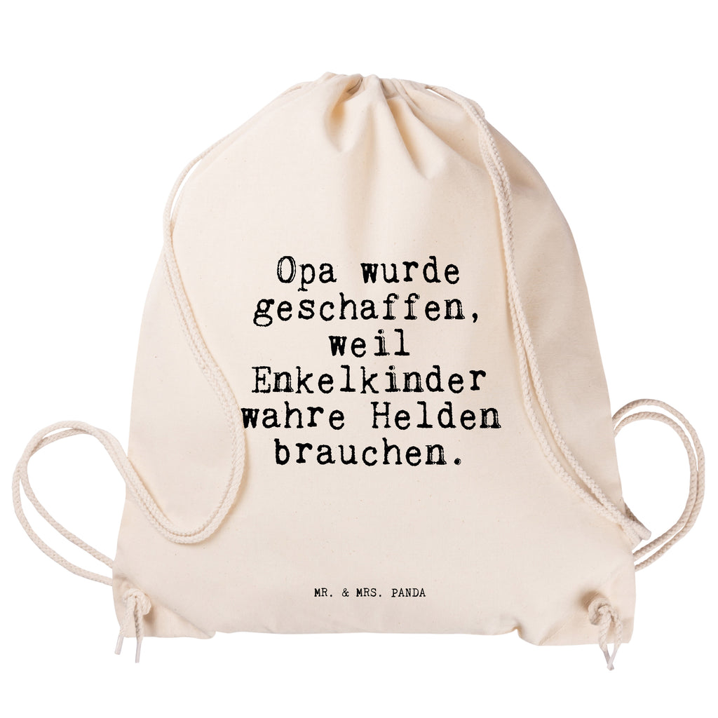 Sportbeutel Sprüche und Zitate Opa wurde geschaffen, weil Enkelkinder wahre Helden brauchen. Sportbeutel, Turnbeutel, Beutel, Sporttasche, Tasche, Stoffbeutel, Sportbeutel Kinder, Spruch, Sprüche, lustig, Weisheiten, Zitate, Spruch Sprüche Weisheiten Zitate Lustig Weisheit Worte