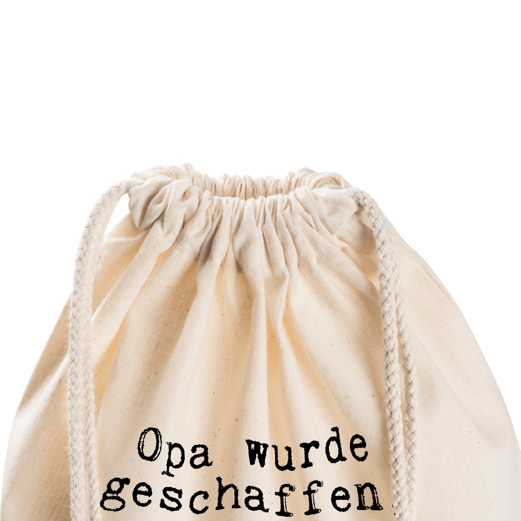 Sportbeutel Sprüche und Zitate Opa wurde geschaffen, weil Enkelkinder wahre Helden brauchen. Sportbeutel, Turnbeutel, Beutel, Sporttasche, Tasche, Stoffbeutel, Sportbeutel Kinder, Spruch, Sprüche, lustig, Weisheiten, Zitate, Spruch Sprüche Weisheiten Zitate Lustig Weisheit Worte