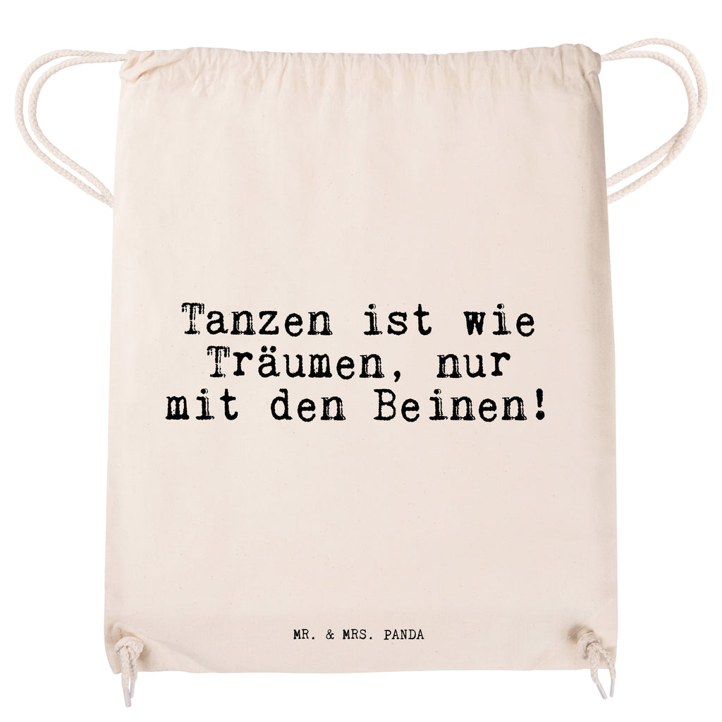 Sportbeutel Sprüche und Zitate Tanzen ist wie Träumen, nur mit den Beinen! Sportbeutel, Turnbeutel, Beutel, Sporttasche, Tasche, Stoffbeutel, Sportbeutel Kinder, Spruch, Sprüche, lustig, Weisheiten, Zitate, Spruch Sprüche Weisheiten Zitate Lustig Weisheit Worte