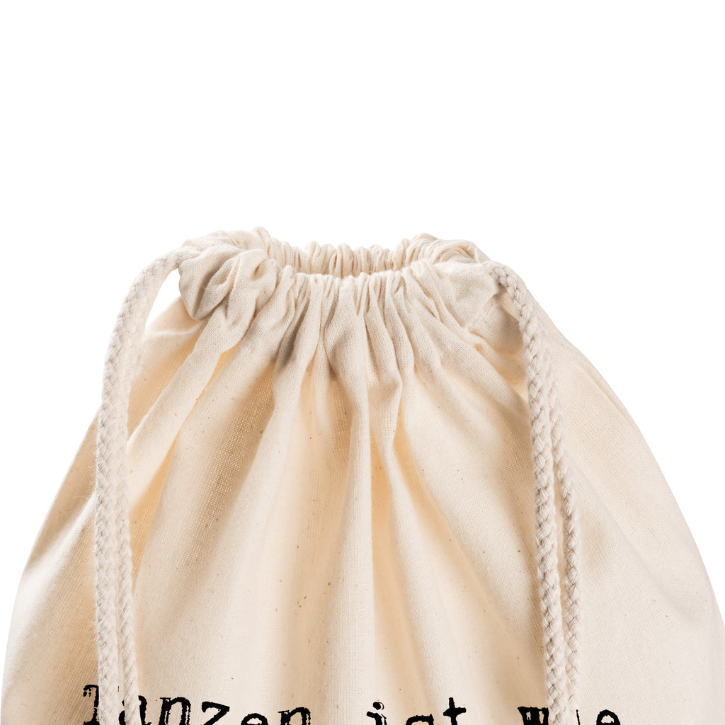 Sportbeutel Sprüche und Zitate Tanzen ist wie Träumen, nur mit den Beinen! Sportbeutel, Turnbeutel, Beutel, Sporttasche, Tasche, Stoffbeutel, Sportbeutel Kinder, Spruch, Sprüche, lustig, Weisheiten, Zitate, Spruch Sprüche Weisheiten Zitate Lustig Weisheit Worte