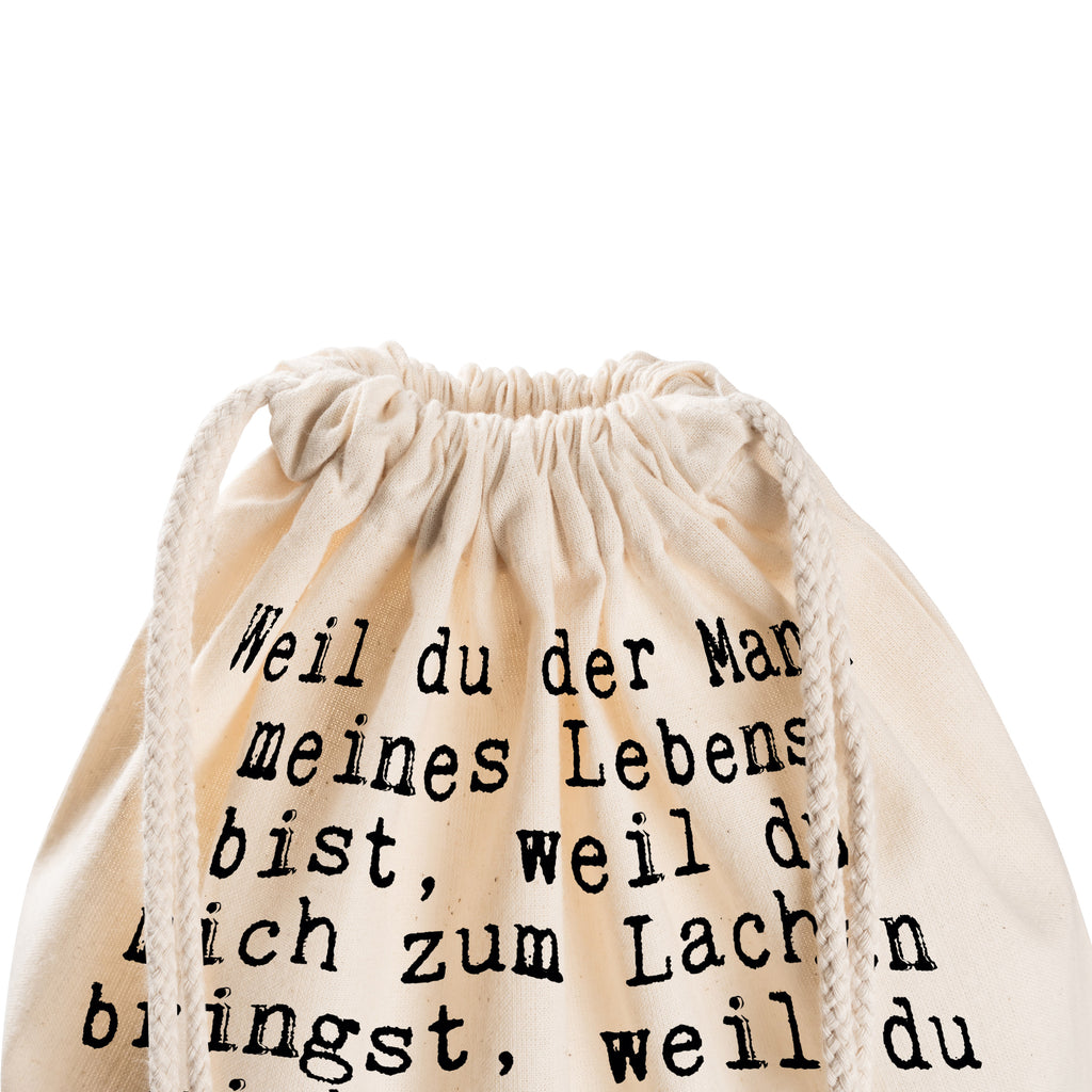 Sportbeutel Sprüche und Zitate Weil du der Mann meines Lebens bist, weil du mich zum Lachen bringst, weil du mich am Boden hältst und mich fliegen lässt. Darum liebe ich dich! Sportbeutel, Turnbeutel, Beutel, Sporttasche, Tasche, Stoffbeutel, Sportbeutel Kinder, Spruch, Sprüche, lustig, Weisheiten, Zitate, Spruch Sprüche Weisheiten Zitate Lustig Weisheit Worte