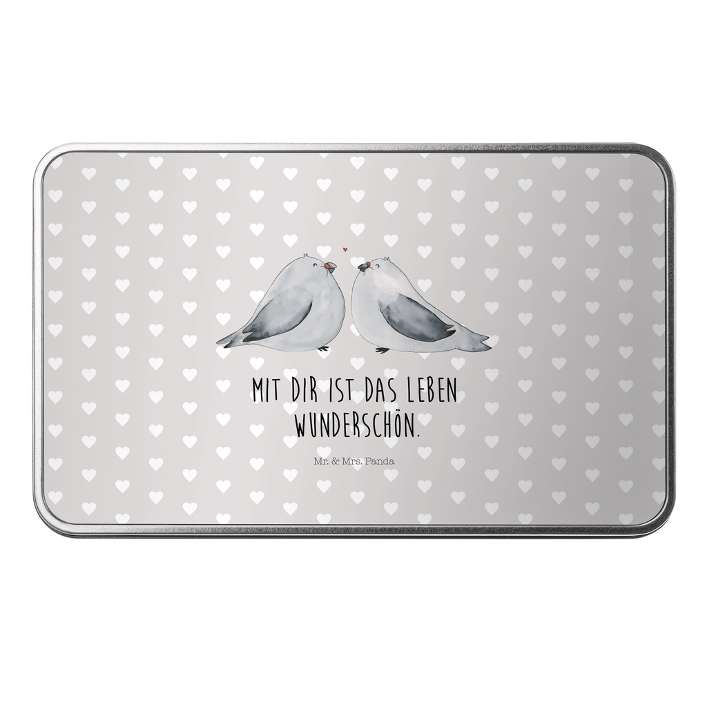 Metalldose rechteckig Turteltauben Liebe Blechdose, Metalldose, Blechbox, Container, Keksdose, Vorratsdose, Vorratsbox, Döschen, Versperbox, Vesperdose, Aufbewahrungsdose, Aufbewahrungsbox, Aluminiumdose, Dose, Liebe, Partner, Freund, Freundin, Ehemann, Ehefrau, Heiraten, Verlobung, Heiratsantrag, Liebesgeschenk, Jahrestag, Hocheitstag, Turteltauben, Turteltäubchen, Tauben, Verliebt, Verlobt, Verheiratet, Geschenk Freundin, Geschenk Freund, Liebesbeweis, Hochzeitstag, Geschenk Hochzeit