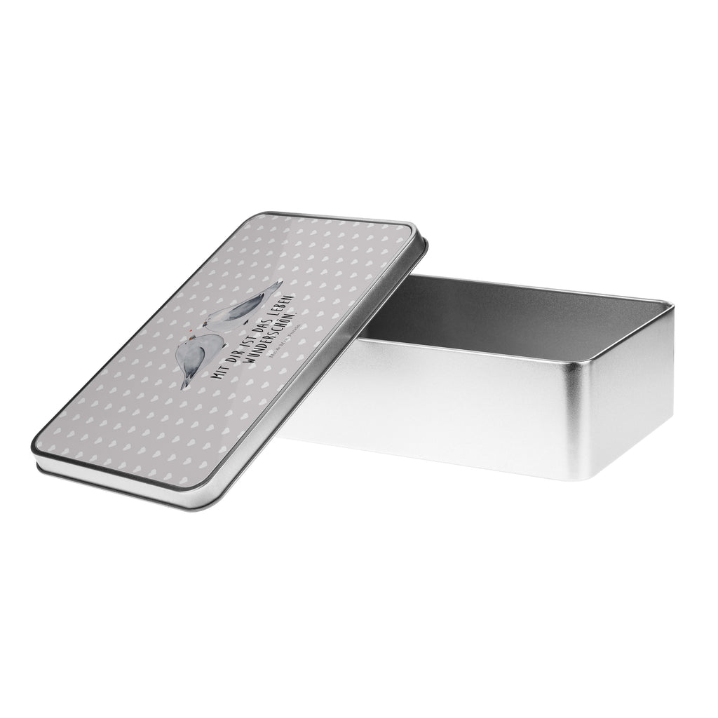Metalldose rechteckig Turteltauben Liebe Blechdose, Metalldose, Blechbox, Container, Keksdose, Vorratsdose, Vorratsbox, Döschen, Versperbox, Vesperdose, Aufbewahrungsdose, Aufbewahrungsbox, Aluminiumdose, Dose, Liebe, Partner, Freund, Freundin, Ehemann, Ehefrau, Heiraten, Verlobung, Heiratsantrag, Liebesgeschenk, Jahrestag, Hocheitstag, Turteltauben, Turteltäubchen, Tauben, Verliebt, Verlobt, Verheiratet, Geschenk Freundin, Geschenk Freund, Liebesbeweis, Hochzeitstag, Geschenk Hochzeit