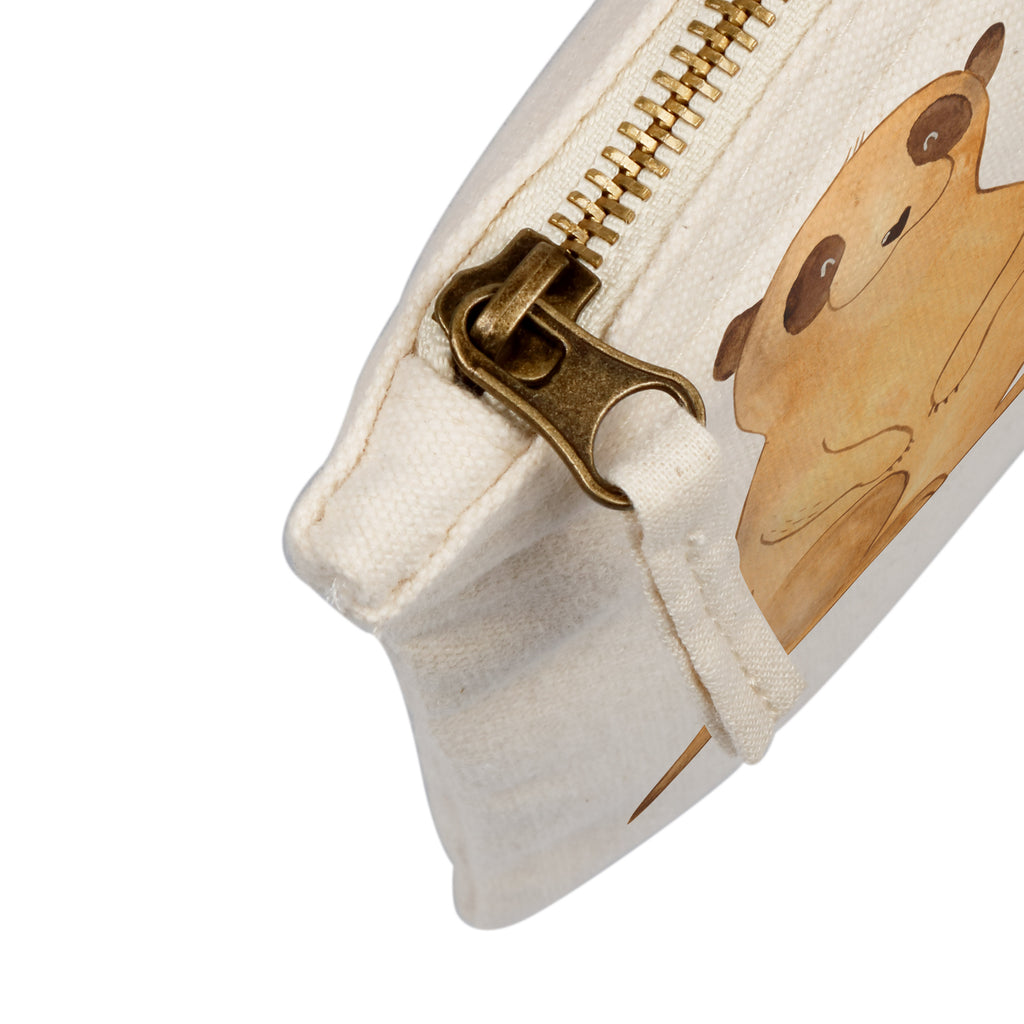 Schminktasche Erdmännchen Schminktasche, Kosmetiktasche, Kosmetikbeutel, Stiftemäppchen, Etui, Federmappe, Makeup, XXL, Schminketui, Kosmetiketui, Schlamperetui, Afrika, Wildtiere, Erdmännchen, Reisen, Spruch, Weltreise, Afrikareise, Roadtrip, Traveling