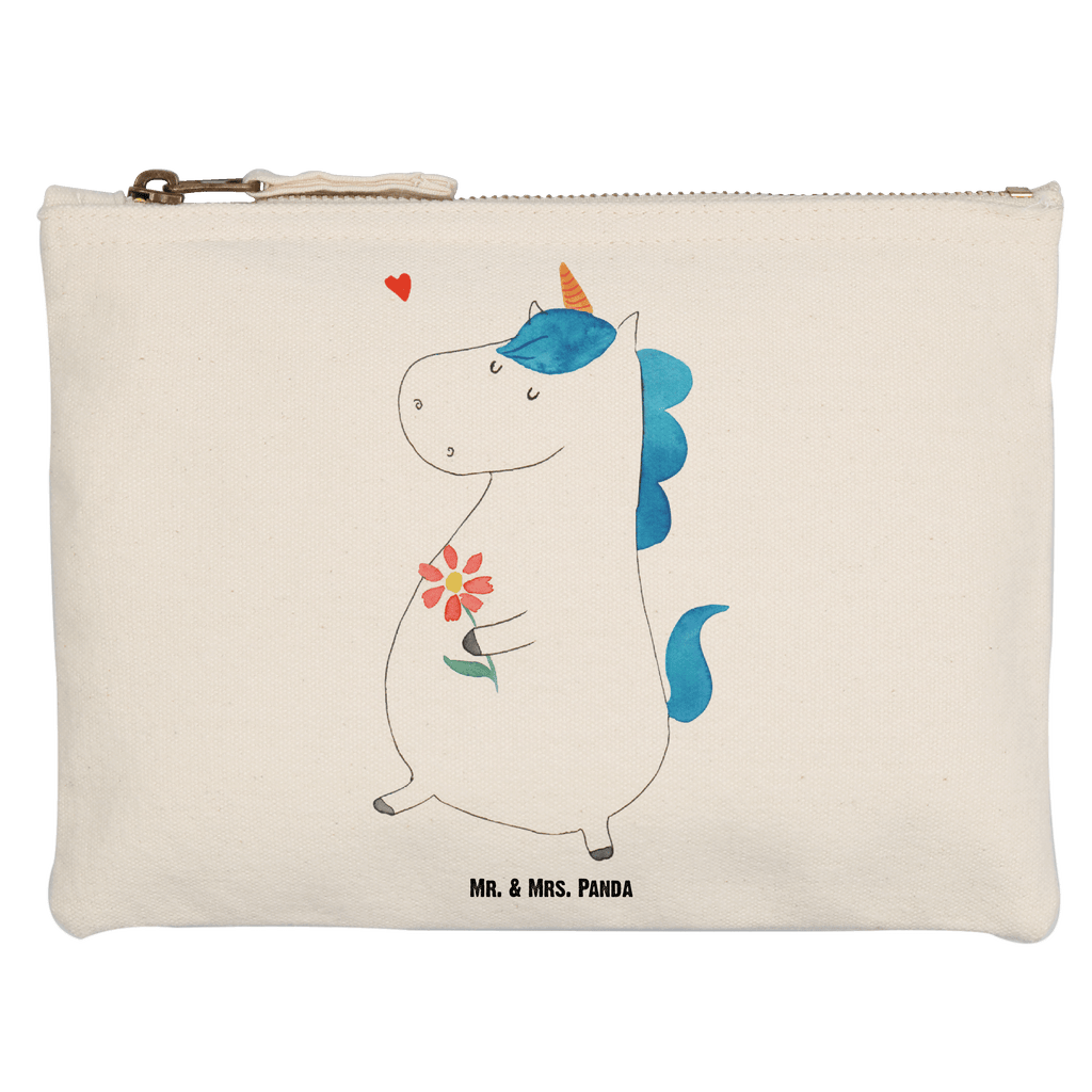 Schminktasche Einhorn Spaziergang Schminktasche, Kosmetiktasche, Kosmetikbeutel, Stiftemäppchen, Etui, Federmappe, Makeup, XXL, Schminketui, Kosmetiketui, Schlamperetui, Einhorn, Einhörner, Einhorn Deko, Pegasus, Unicorn, Glitzer, Blumen, Spaziergang, Motivation, Gute Laune, Freude, Freundin, Mutter, Schwester
