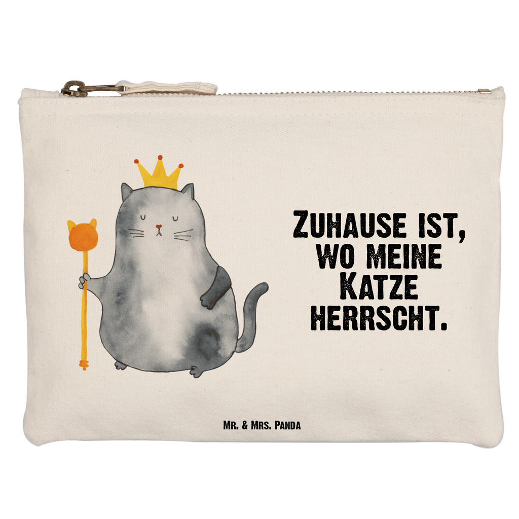 Schminktasche Katzen Koenig Schminktasche, Kosmetiktasche, Kosmetikbeutel, Stiftemäppchen, Etui, Federmappe, Makeup, XXL, Schminketui, Kosmetiketui, Schlamperetui, Katze, Katzenmotiv, Katzenfan, Katzendeko, Katzenfreund, Katzenliebhaber, Katzenprodukte, Katzenartikel, Katzenaccessoires, Katzensouvenirs, Katzenliebhaberprodukte, Katzenmotive, Katzen, Kater, Mietze, Cat, Cats, Katzenhalter, Katzenbesitzerin, Haustier, König, Königin, Queen, Familie, Mietzhaus, Wohnung, erste eigenen Wohnung, Umzug, Einzug