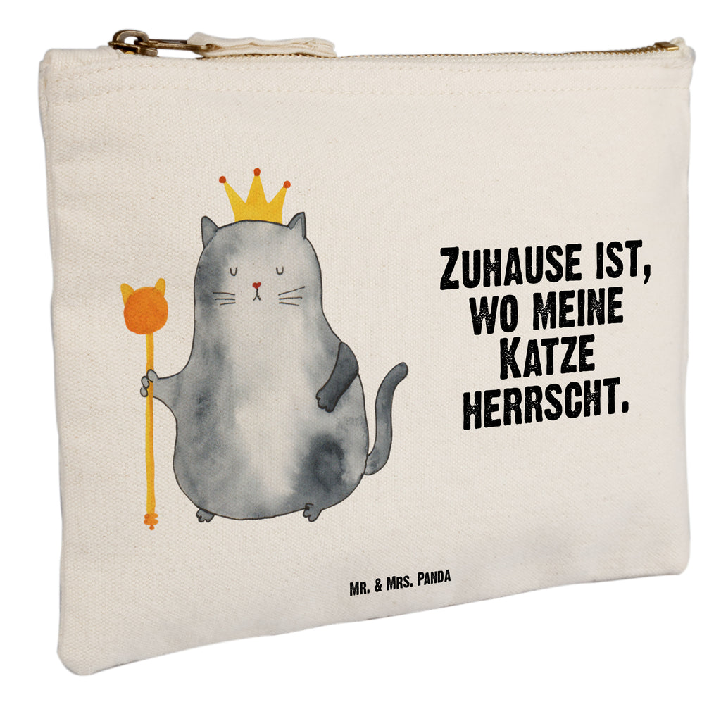 Schminktasche Katzen Koenig Schminktasche, Kosmetiktasche, Kosmetikbeutel, Stiftemäppchen, Etui, Federmappe, Makeup, XXL, Schminketui, Kosmetiketui, Schlamperetui, Katze, Katzenmotiv, Katzenfan, Katzendeko, Katzenfreund, Katzenliebhaber, Katzenprodukte, Katzenartikel, Katzenaccessoires, Katzensouvenirs, Katzenliebhaberprodukte, Katzenmotive, Katzen, Kater, Mietze, Cat, Cats, Katzenhalter, Katzenbesitzerin, Haustier, König, Königin, Queen, Familie, Mietzhaus, Wohnung, erste eigenen Wohnung, Umzug, Einzug