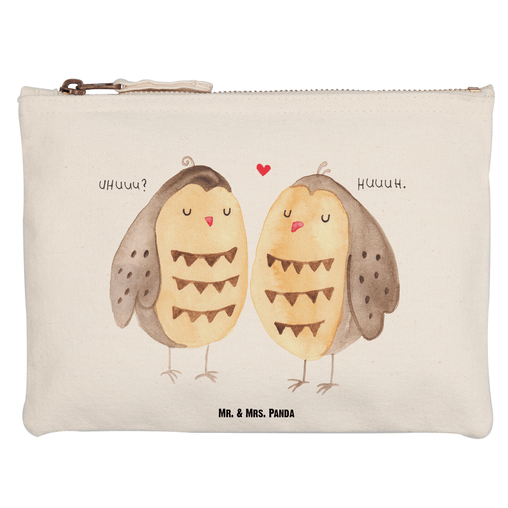 Schminktasche Eule Liebe Schminktasche, Kosmetiktasche, Kosmetikbeutel, Stiftemäppchen, Etui, Federmappe, Makeup, XXL, Schminketui, Kosmetiketui, Schlamperetui, Eule, Eule Deko, Liebe, Hochzeit Spruch, Owl, All you need is love, Liebe Spruch, Freundin Geschenk, Freund, Wortspiel lustig