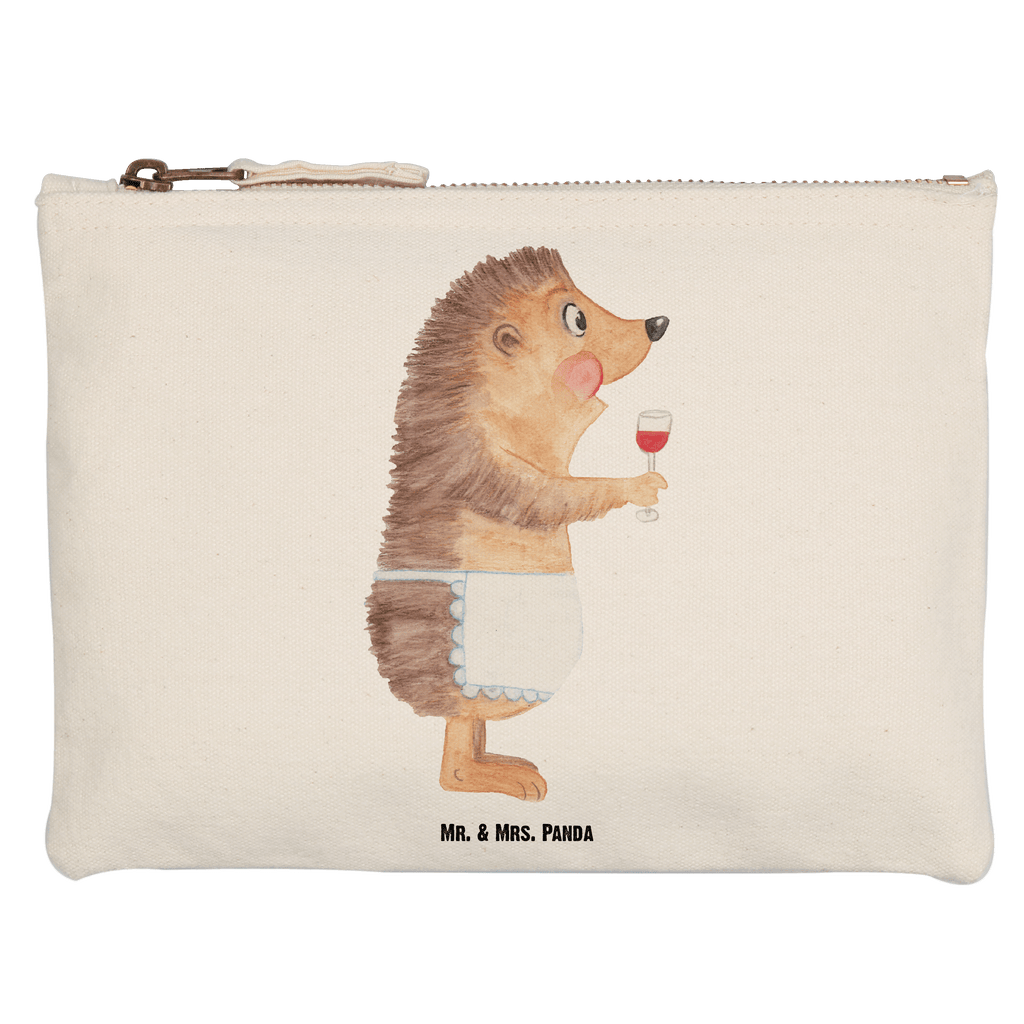 Schminktasche Igel mit Wein Schminktasche, Kosmetiktasche, Kosmetikbeutel, Stiftemäppchen, Etui, Federmappe, Makeup, XXL, Schminketui, Kosmetiketui, Schlamperetui, Tiermotive, Gute Laune, lustige Sprüche, Tiere, Wein Spruch, Igel, Geschenk Weintrinker, Geschenk Weinliebhaber, Wein Deko, Weinglas, Rotwein, Weißwein, Wein trinken