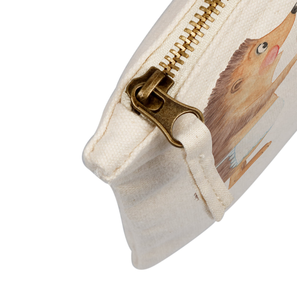 Schminktasche Igel mit Wein Schminktasche, Kosmetiktasche, Kosmetikbeutel, Stiftemäppchen, Etui, Federmappe, Makeup, XXL, Schminketui, Kosmetiketui, Schlamperetui, Tiermotive, Gute Laune, lustige Sprüche, Tiere, Wein Spruch, Igel, Geschenk Weintrinker, Geschenk Weinliebhaber, Wein Deko, Weinglas, Rotwein, Weißwein, Wein trinken