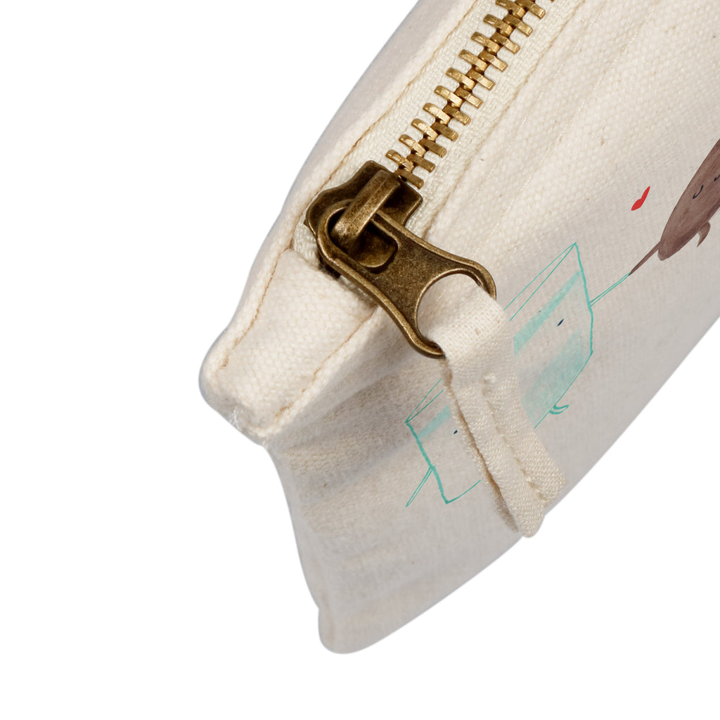 Schminktasche Milch & Keks Schminktasche, Kosmetiktasche, Kosmetikbeutel, Stiftemäppchen, Etui, Federmappe, Makeup, XXL, Schminketui, Kosmetiketui, Schlamperetui, Tiermotive, Gute Laune, lustige Sprüche, Tiere, Milk, Cookie, Milch, Keks, Kekse, Kaffee, Einladung Frühstück, Motiv süß, romantisch, perfektes Paar