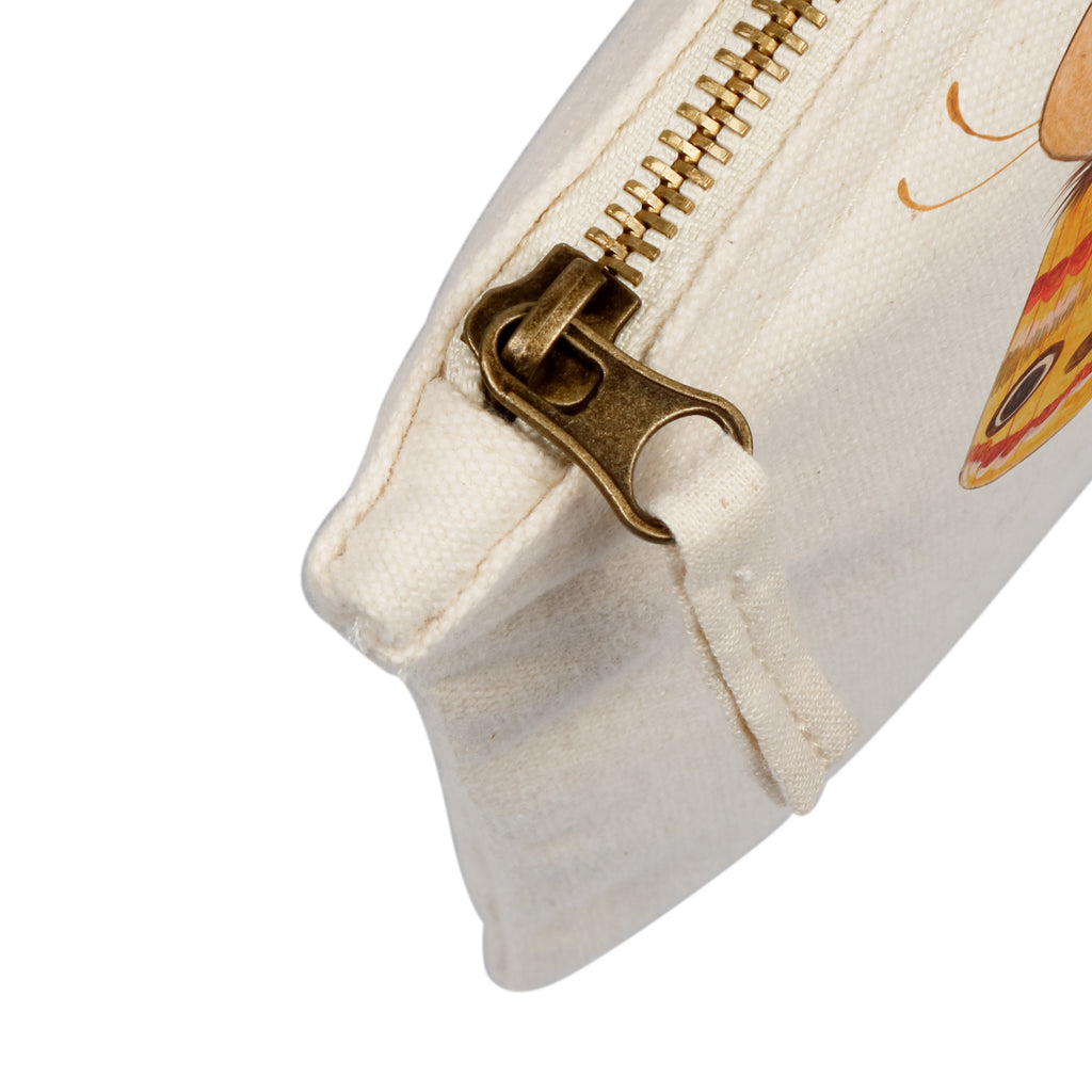 Schminktasche Nachtfalter mit Fähnchen Schminktasche, Kosmetiktasche, Kosmetikbeutel, Stiftemäppchen, Etui, Federmappe, Makeup, XXL, Schminketui, Kosmetiketui, Schlamperetui, Tiermotive, Gute Laune, lustige Sprüche, Tiere, Nachtfalter, Käfer, Spruch lustig, Spruch witzig, süß, niedlich, Küche Deko, Was kostet die Welt