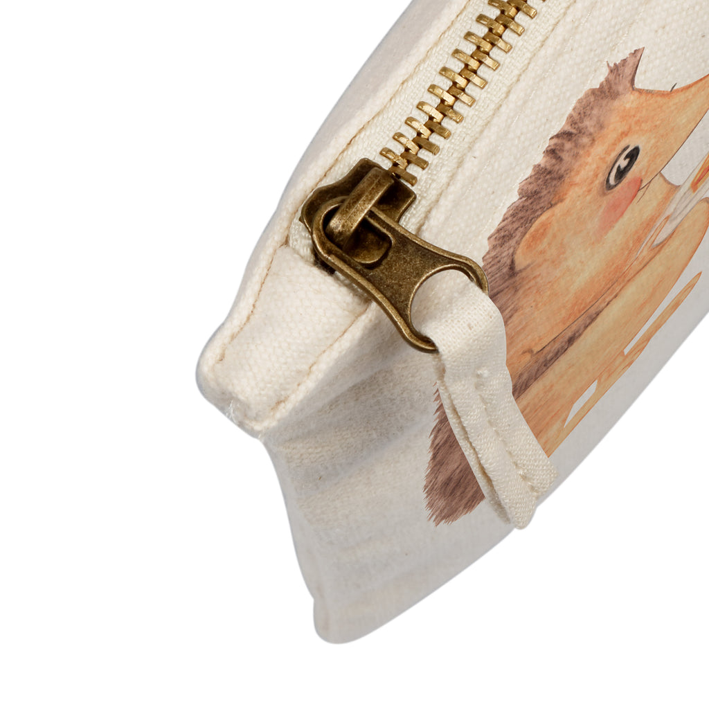 Schminktasche Igel mit Kuchenstück Schminktasche, Kosmetiktasche, Kosmetikbeutel, Stiftemäppchen, Etui, Federmappe, Makeup, XXL, Schminketui, Kosmetiketui, Schlamperetui, Tiermotive, Gute Laune, lustige Sprüche, Tiere, Igel, Essen Spruch, Kuchen, Backen Geschenk, Kuchen backen, Einladung Party, Geburtstagskuchen, Torte