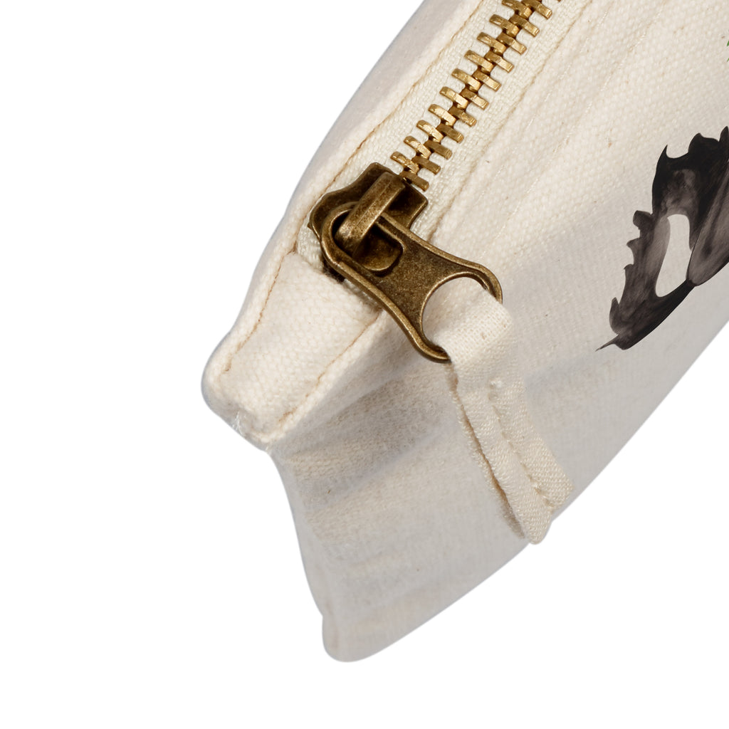 Schminktasche Stinktier Blumenmaedchen Schminktasche, Kosmetiktasche, Kosmetikbeutel, Stiftemäppchen, Etui, Federmappe, Makeup, XXL, Schminketui, Kosmetiketui, Schlamperetui, Stinktier, Skunk, Wildtier, Raubtier, Stinker, Stinki, Yoga, Namaste, Lebe, Liebe, Lache