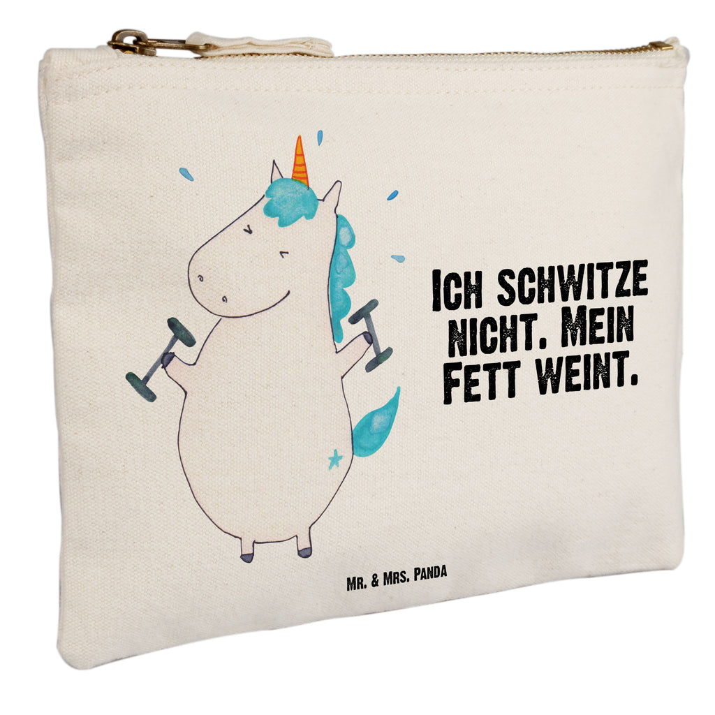 Schminktasche Einhorn Fitness Schminktasche, Kosmetiktasche, Kosmetikbeutel, Stiftemäppchen, Etui, Federmappe, Makeup, XXL, Schminketui, Kosmetiketui, Schlamperetui, Einhorn, Einhörner, Einhorn Deko, Pegasus, Unicorn, Gym, Fitness, Fitnessstudio, Diät, Abnehmen, Sport, Pumpen, Geräte, Sixpack