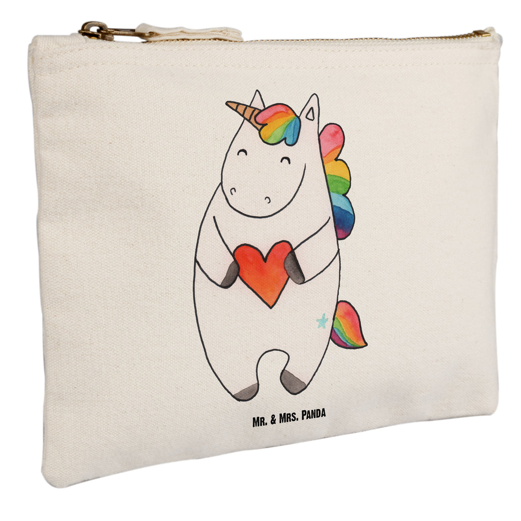 Schminktasche Einhorn Herz Schminktasche, Kosmetiktasche, Kosmetikbeutel, Stiftemäppchen, Etui, Federmappe, Makeup, XXL, Schminketui, Kosmetiketui, Schlamperetui, Einhorn, Einhörner, Einhorn Deko, Pegasus, Unicorn, Herz, schlimm, böse, witzig, lustig, Freundin, anders, bunt