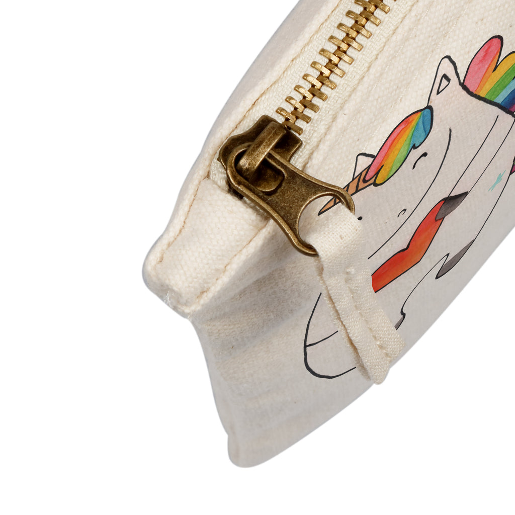 Schminktasche Einhorn Herz Schminktasche, Kosmetiktasche, Kosmetikbeutel, Stiftemäppchen, Etui, Federmappe, Makeup, XXL, Schminketui, Kosmetiketui, Schlamperetui, Einhorn, Einhörner, Einhorn Deko, Pegasus, Unicorn, Herz, schlimm, böse, witzig, lustig, Freundin, anders, bunt