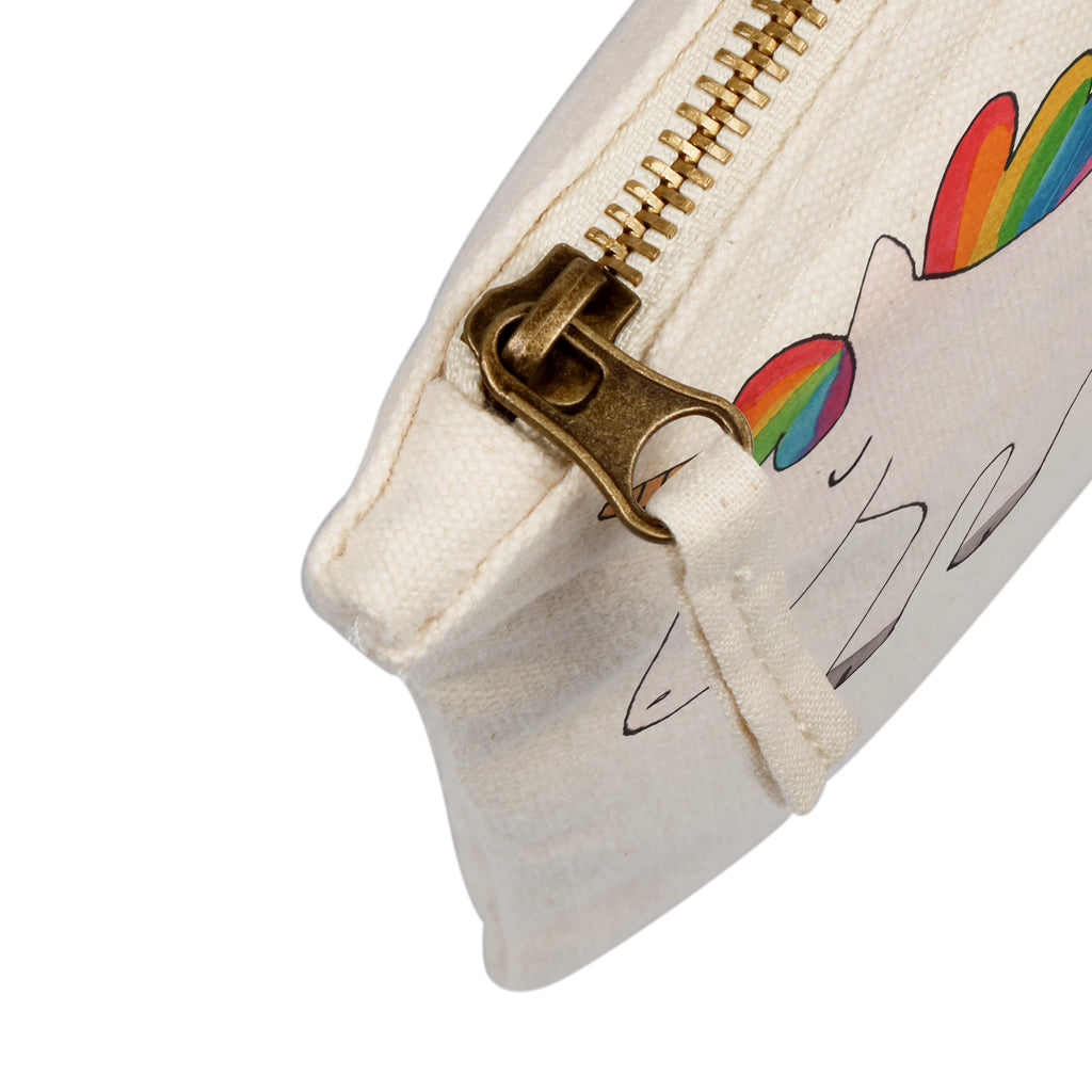 Schminktasche Einhorn Happy Schminktasche, Kosmetiktasche, Kosmetikbeutel, Stiftemäppchen, Etui, Federmappe, Makeup, XXL, Schminketui, Kosmetiketui, Schlamperetui, Einhorn, Einhörner, Einhorn Deko, Pegasus, Unicorn, glücklich, fröhlich, Spaß, Freude, Lebensfreude, witzig, spannend, Lächeln, Lachen