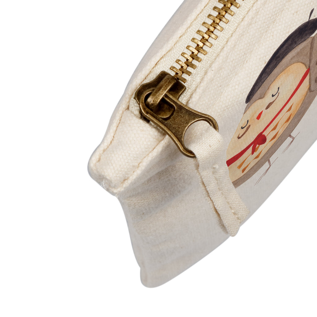 Schminktasche Eule Französisch Schminktasche, Kosmetiktasche, Kosmetikbeutel, Stiftemäppchen, Etui, Federmappe, Makeup, XXL, Schminketui, Kosmetiketui, Schlamperetui, Eule, Eulen, Eule Deko, Owl, hibou, La vie est belle, das Leben ist schön, Spruch schön, Spruch Französisch, Frankreich