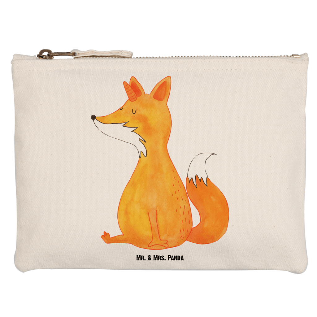 Schminktasche Fuchshörnchen Schminktasche, Kosmetiktasche, Kosmetikbeutel, Stiftemäppchen, Etui, Federmappe, Makeup, XXL, Schminketui, Kosmetiketui, Schlamperetui, Einhorn, Einhörner, Einhorn Deko, Pegasus, Unicorn, Fuchs, Unicorns, Fuchshörnchen, Fuchshorn, Foxycorn, Füchse