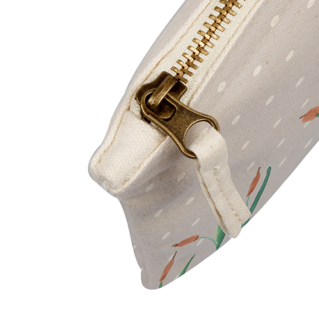 Schminktasche Otter mit Stein Schminktasche, Kosmetiktasche, Kosmetikbeutel, Stiftemäppchen, Etui, Federmappe, Makeup, XXL, Schminketui, Kosmetiketui, Schlamperetui, Otter, Fischotter, Seeotter, Otter Seeotter See Otter