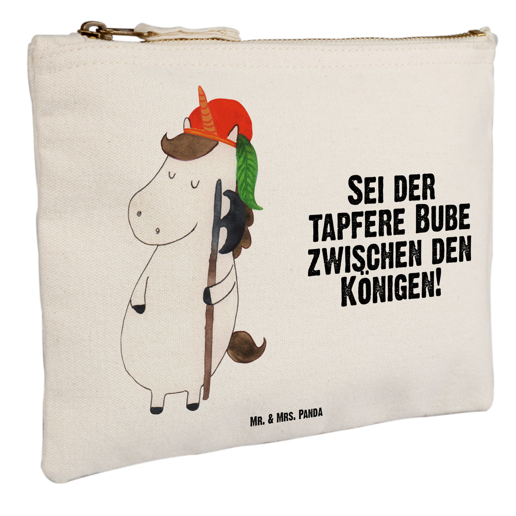 Schminktasche Einhorn Bube Schminktasche, Kosmetiktasche, Kosmetikbeutel, Stiftemäppchen, Etui, Federmappe, Makeup, XXL, Schminketui, Kosmetiketui, Schlamperetui, Einhorn, Einhörner, Einhorn Deko, Pegasus, Unicorn, Bube, Mittelalter