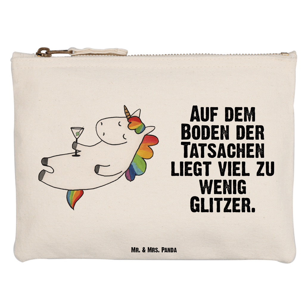 Schminktasche Einhorn Cocktail Schminktasche, Kosmetiktasche, Kosmetikbeutel, Stiftemäppchen, Etui, Federmappe, Makeup, XXL, Schminketui, Kosmetiketui, Schlamperetui, Einhorn, Einhörner, Einhorn Deko, Pegasus, Unicorn, Party, Spaß, Feiern, Caipirinha, Rum, Cuba Libre, Sekt, Freundin, Geburtstag, lustig, witzig, Spruch, Glitzer