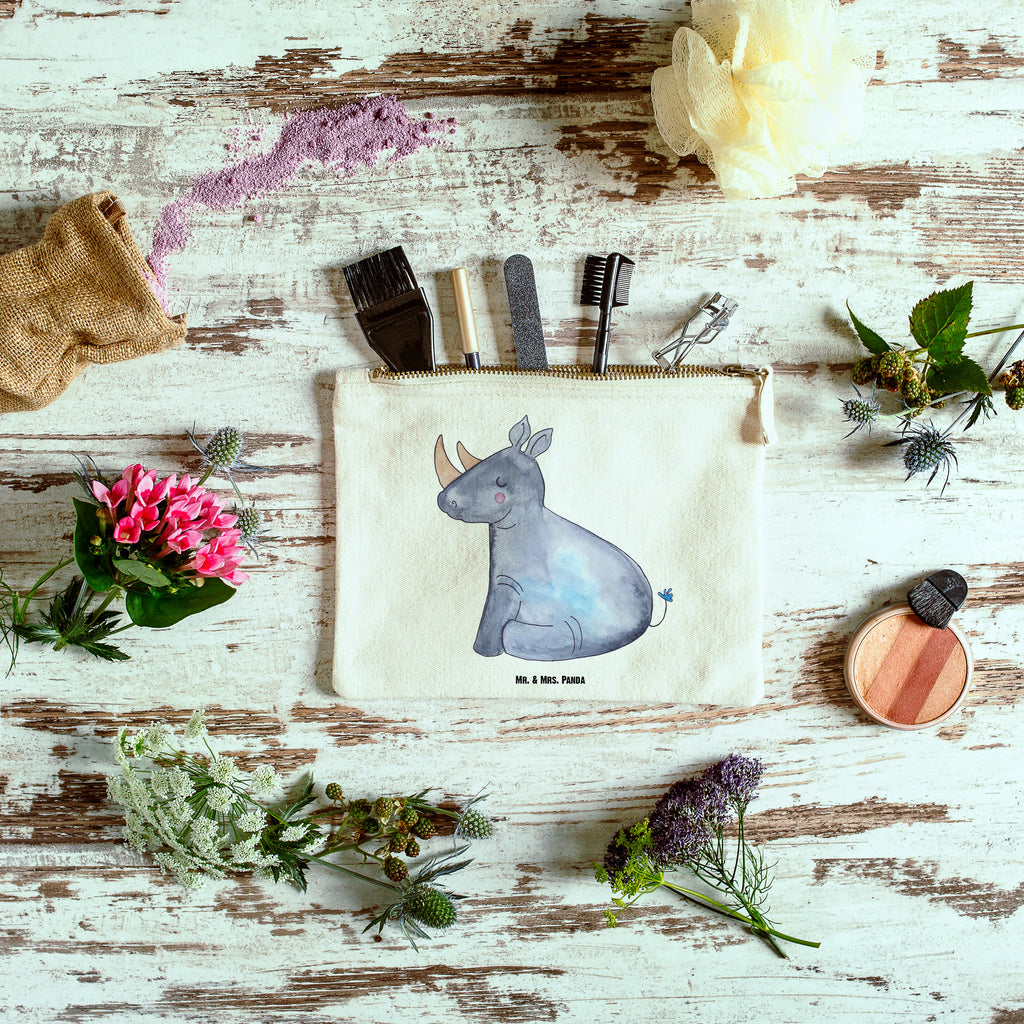 Schminktasche Einhorn Nashorn Schminktasche, Kosmetiktasche, Kosmetikbeutel, Stiftemäppchen, Etui, Federmappe, Makeup, XXL, Schminketui, Kosmetiketui, Schlamperetui, Einhorn, Einhörner, Einhorn Deko, Pegasus, Unicorn, Regenbogen, witzig, lustig, Zoo, Glitzer, Einhornpower, Erwachsenwerden, Nashorn, Nashörner