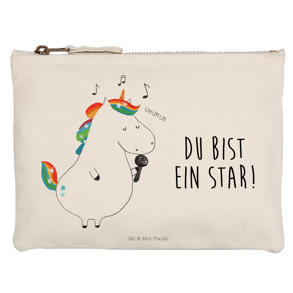 Schminktasche Einhorn Sänger Schminktasche, Kosmetiktasche, Kosmetikbeutel, Stiftemäppchen, Etui, Federmappe, Makeup, XXL, Schminketui, Kosmetiketui, Schlamperetui, Einhorn, Einhörner, Einhorn Deko, Pegasus, Unicorn, Glitzer, Konfetti, Party, Geburtstag, Feier, Fest, Disco, Sängerin, Sänger, Freundin