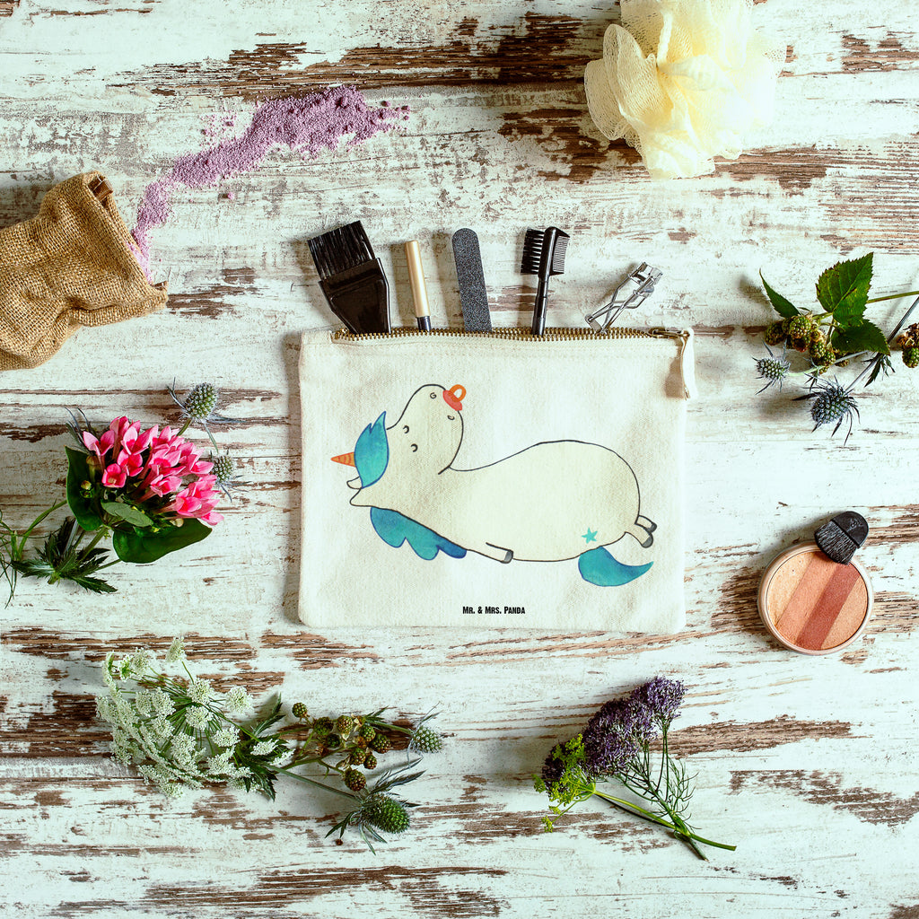 Schminktasche Einhorn Schnullie Schminktasche, Kosmetiktasche, Kosmetikbeutel, Stiftemäppchen, Etui, Federmappe, Makeup, XXL, Schminketui, Kosmetiketui, Schlamperetui, Einhorn, Einhörner, Einhorn Deko, Pegasus, Unicorn, Baby, Kleinkind, Geburt, Geburtstag, Säugling, Schnuller, Geschenk Geburt, Mutter, Mama