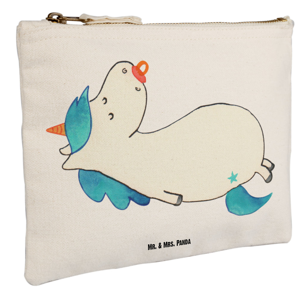 Schminktasche Einhorn Schnullie Schminktasche, Kosmetiktasche, Kosmetikbeutel, Stiftemäppchen, Etui, Federmappe, Makeup, XXL, Schminketui, Kosmetiketui, Schlamperetui, Einhorn, Einhörner, Einhorn Deko, Pegasus, Unicorn, Baby, Kleinkind, Geburt, Geburtstag, Säugling, Schnuller, Geschenk Geburt, Mutter, Mama