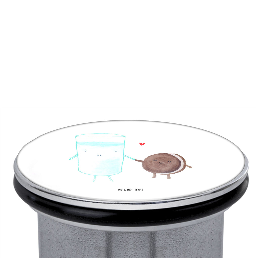 Waschbecken Stöpsel Milch & Keks Abflussstöpsel, Stöpsel, Waschbecken, Ablaufgarnitur, Waschbecken Stopfen, Tiermotive, Gute Laune, lustige Sprüche, Tiere, Milk, Cookie, Milch, Keks, Kekse, Kaffee, Einladung Frühstück, Motiv süß, romantisch, perfektes Paar