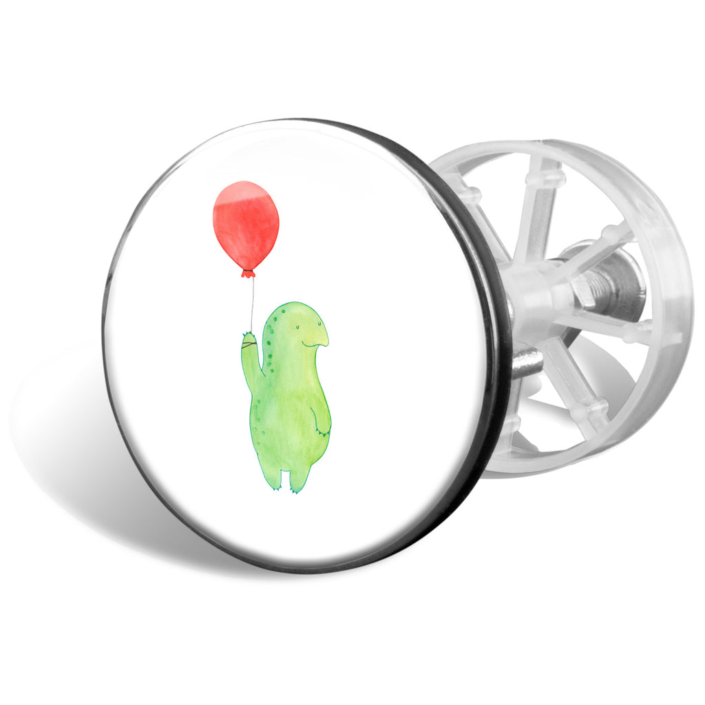 Waschbecken Stöpsel Schildkröte Luftballon Abflussstöpsel, Stöpsel, Waschbecken, Ablaufgarnitur, Waschbecken Stopfen, Schildkröte, Schildkröten, Mutausbruch, Motivation, Motivationsspruch