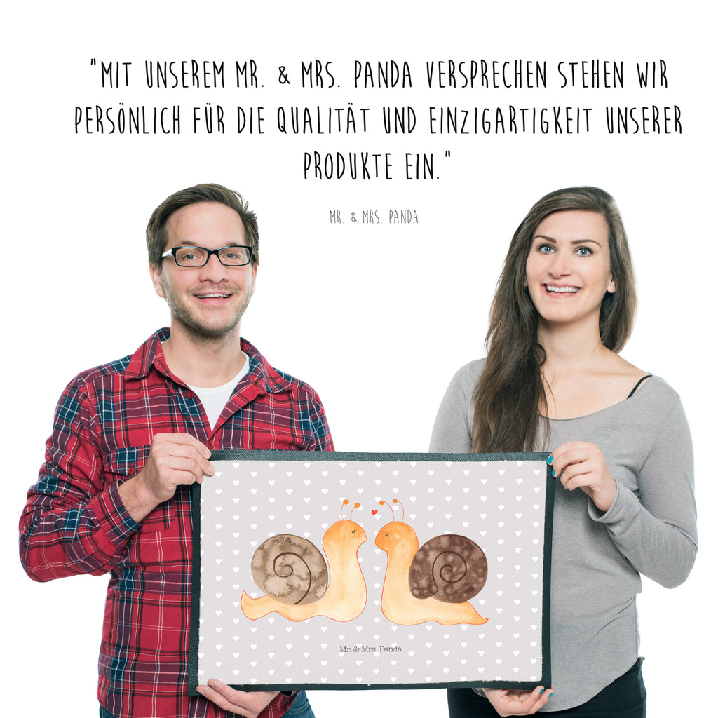 Fußmatte Schnecken Liebe  Türvorleger, Schmutzmatte, Fußabtreter, Matte, Schmutzfänger, Fußabstreifer, Schmutzfangmatte, Türmatte, Motivfußmatte,  Haustürmatte, Vorleger  Liebe,  Partner, Freund, Freundin, Ehemann, Ehefrau, Heiraten, Verlobung, Heiratsantrag, Liebesgeschenk, Jahrestag, Hocheitstag