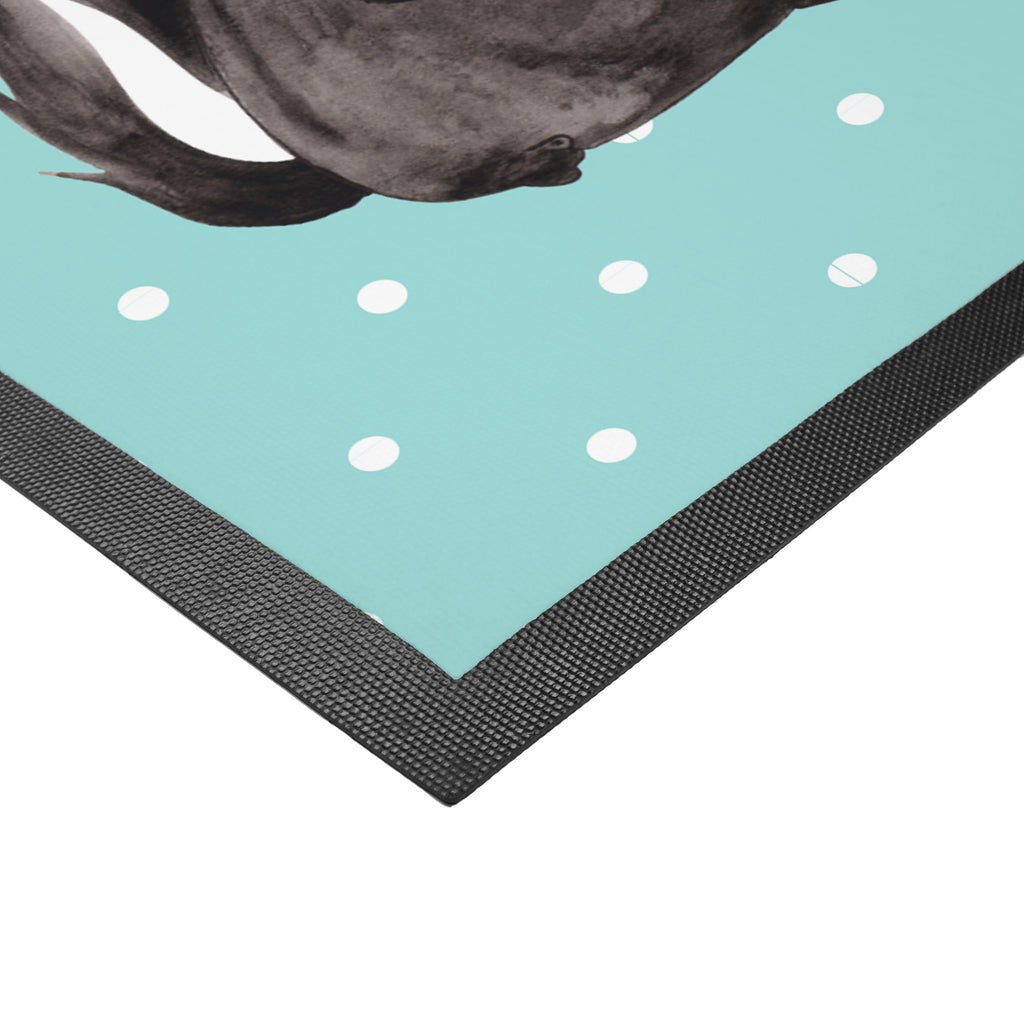 Fußmatte Stinktier Blumenmaedchen Stinktier, Skunk, Wildtier, Raubtier, Stinker, Stinki, Yoga, Namaste, Lebe, Liebe, Lache Türvorleger, Schmutzmatte, Fußabtreter, Matte, Schmutzfänger, Fußabstreifer, Schmutzfangmatte, Türmatte, Motivfußmatte,  Haustürmatte, Vorleger  Stinktier, Skunk