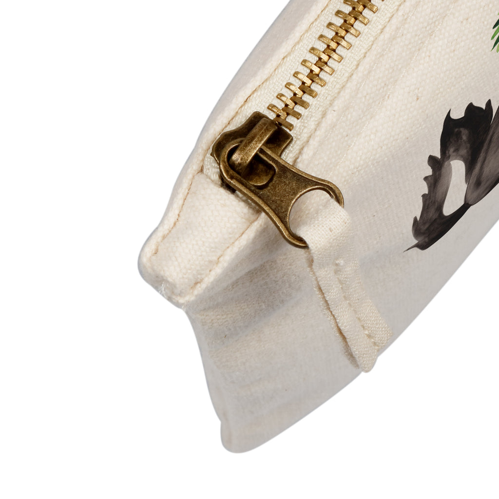 Schminktasche Stinktier Blumenmaedchen Schminktasche, Kosmetiktasche, Kosmetikbeutel, Stiftemäppchen, Etui, Federmappe, Makeup, XXL, Schminketui, Kosmetiketui, Schlamperetui, Stinktier, Skunk, Wildtier, Raubtier, Stinker, Stinki, Yoga, Namaste, Lebe, Liebe, Lache