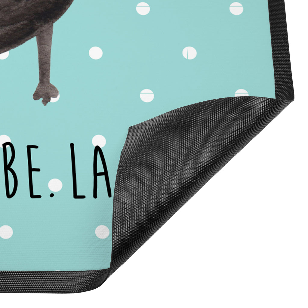 Fußmatte Stinktier Yoga Stinktier, Skunk, Wildtier, Raubtier, Stinker, Stinki, Yoga, Namaste, Lebe, Liebe, Lache Türvorleger, Schmutzmatte, Fußabtreter, Matte, Schmutzfänger, Fußabstreifer, Schmutzfangmatte, Türmatte, Motivfußmatte,  Haustürmatte, Vorleger  Stinktier, Skunk