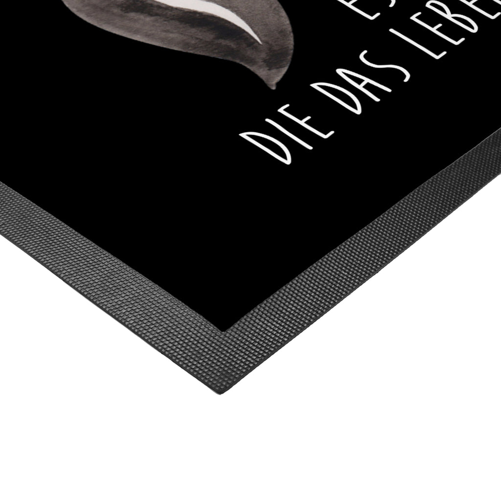 Fußmatte Stinktier Ball Stinktier, Skunk, Wildtier, Raubtier, Stinker, Stinki, verspielt, Weisheit,  Türvorleger, Schmutzmatte, Fußabtreter, Matte, Schmutzfänger, Fußabstreifer, Schmutzfangmatte, Türmatte, Motivfußmatte,  Haustürmatte, Vorleger  Stinktier, Skunk