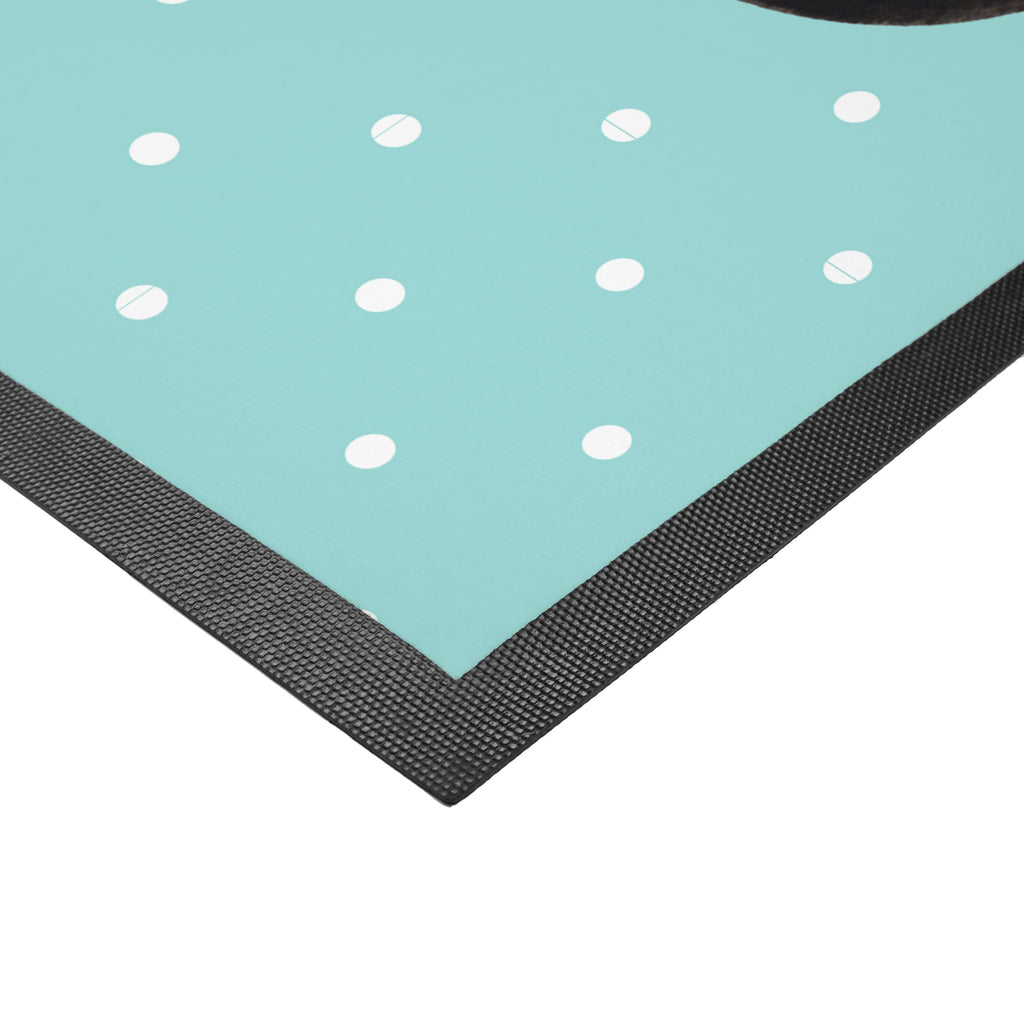 Fußmatte Stinktier Blume Stinktier, Skunk, Wildtier, Raubtier, Stinker, Stinki, Tagträumer, verträumt, Dreams, Träume Türvorleger, Schmutzmatte, Fußabtreter, Matte, Schmutzfänger, Fußabstreifer, Schmutzfangmatte, Türmatte, Motivfußmatte,  Haustürmatte, Vorleger  Stinktier, Skunk