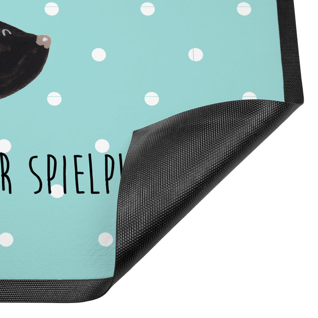 Fußmatte Stinktier Handstand Stinktier, Skunk, Wildtier, Raubtier, Stinker, Stinki, Spielplatz, verpielt, Kind,  Türvorleger, Schmutzmatte, Fußabtreter, Matte, Schmutzfänger, Fußabstreifer, Schmutzfangmatte, Türmatte, Motivfußmatte,  Haustürmatte, Vorleger  Stinktier, Skunk