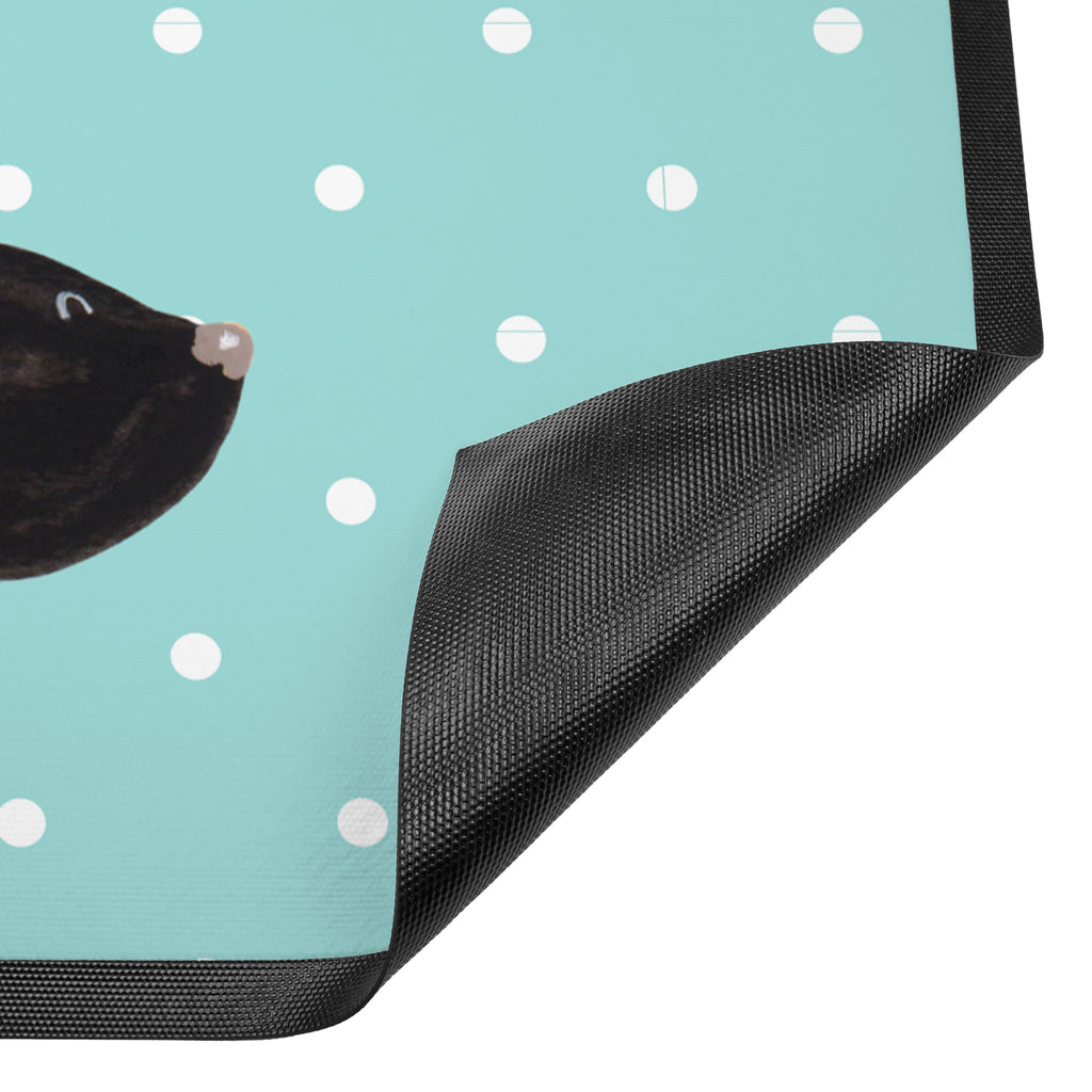 Fußmatte Stinktier Handstand Stinktier, Skunk, Wildtier, Raubtier, Stinker, Stinki, Spielplatz, verpielt, Kind,  Türvorleger, Schmutzmatte, Fußabtreter, Matte, Schmutzfänger, Fußabstreifer, Schmutzfangmatte, Türmatte, Motivfußmatte,  Haustürmatte, Vorleger  Stinktier, Skunk