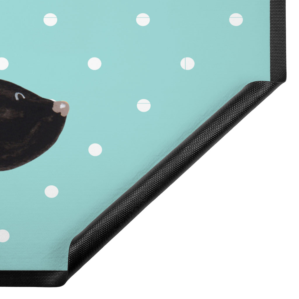 Fußmatte Stinktier Handstand Stinktier, Skunk, Wildtier, Raubtier, Stinker, Stinki, Spielplatz, verpielt, Kind,  Türvorleger, Schmutzmatte, Fußabtreter, Matte, Schmutzfänger, Fußabstreifer, Schmutzfangmatte, Türmatte, Motivfußmatte,  Haustürmatte, Vorleger  Stinktier, Skunk