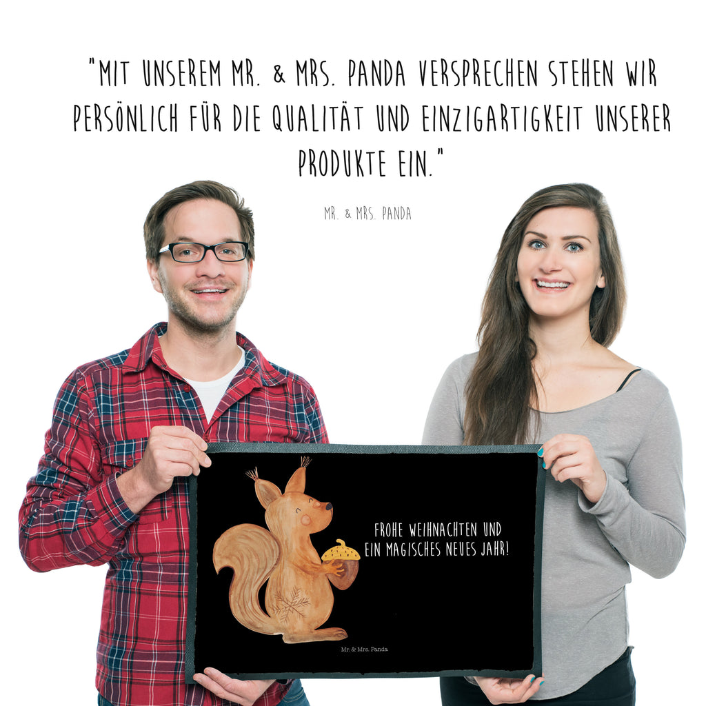 Fußmatte Eichhörnchen Weihnachtszeit Türvorleger, Schmutzmatte, Fußabtreter, Matte, Schmutzfänger, Fußabstreifer, Schmutzfangmatte, Türmatte, Motivfußmatte, Haustürmatte, Vorleger, Winter, Weihnachten, Weihnachtsdeko, Nikolaus, Advent, Heiligabend, Wintermotiv, Frohe Weihnachten, Frohes neues Jahr, Guten Rutsch, Weihnachtsmotiv, Weihnachtsgruß, Neujahr, Vogel